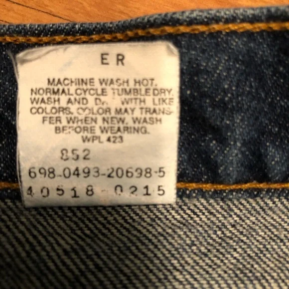 Levi's vintage orange tab 517 relaxed W34 L30 jeans